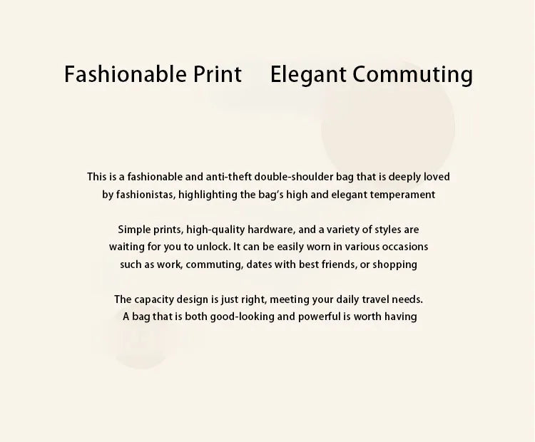 Fashionable Women's Bags, Trendy Backpacks, Large-Capacity Simple Handbags, Retro-Style Casual Bags, High-End Shoulder and Crossbody Bags, Student School Bags, Multi-Purpose Storage Bags