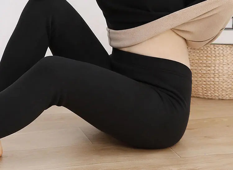 Thermal Underwear For Women Winter Warm thicken lamb fleece high elastic Long Johns bottoming Two Piece Sets Thermos Clothing
