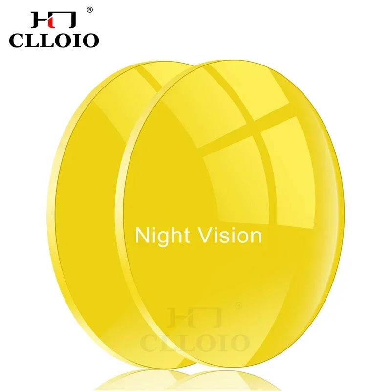 CLLOIO Progressive Multifocal Prescription Polarized Sunglasses Lens 1.56 1.61 1.67 1.74  CR39 Resin Aspheric Anti-Glare Lenses