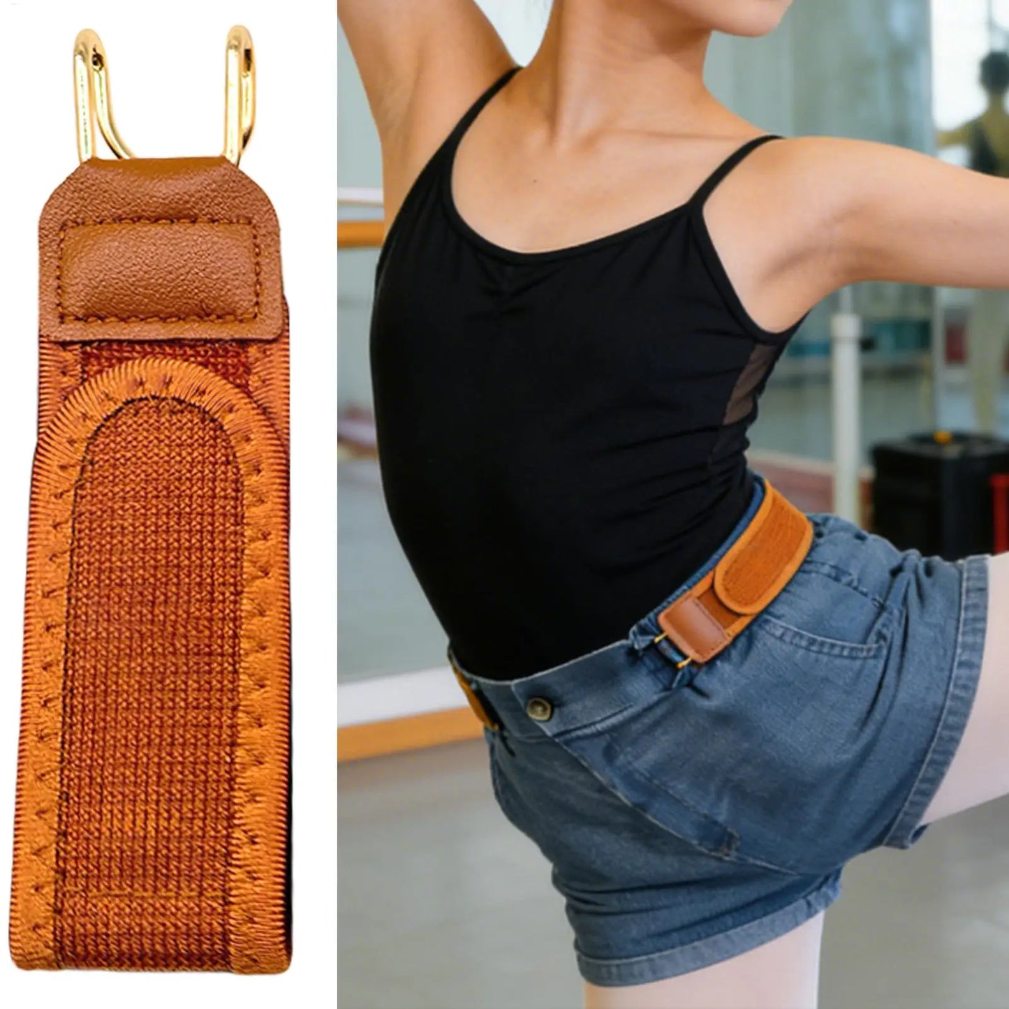 Buckle Free Waist Belts Men's Ultra-soft No Buckle Elastic Belts Adjustable Hook Unisex Waist Belt waist buckle Waist Belt