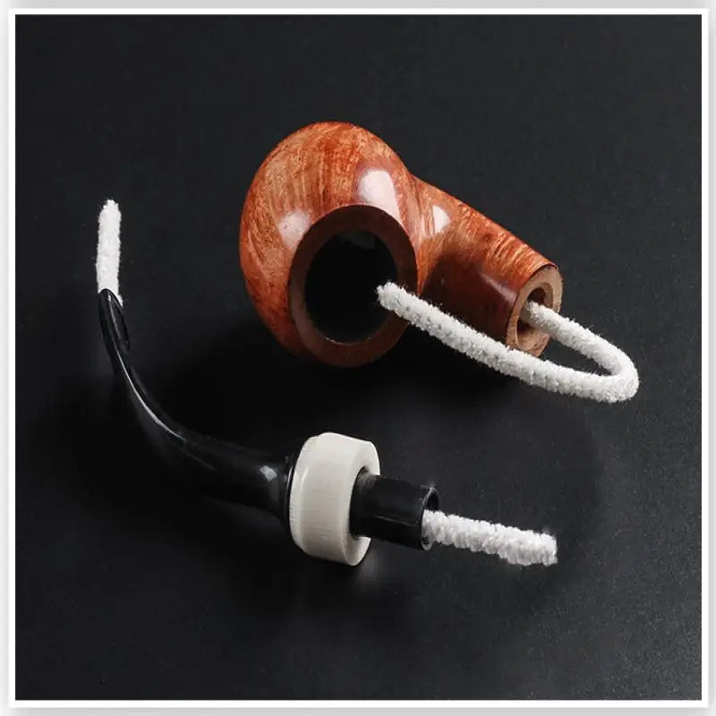 Smoking Essentials: 100pcs Wooden Pipe Cleaning Tools for Tobacco Pipes