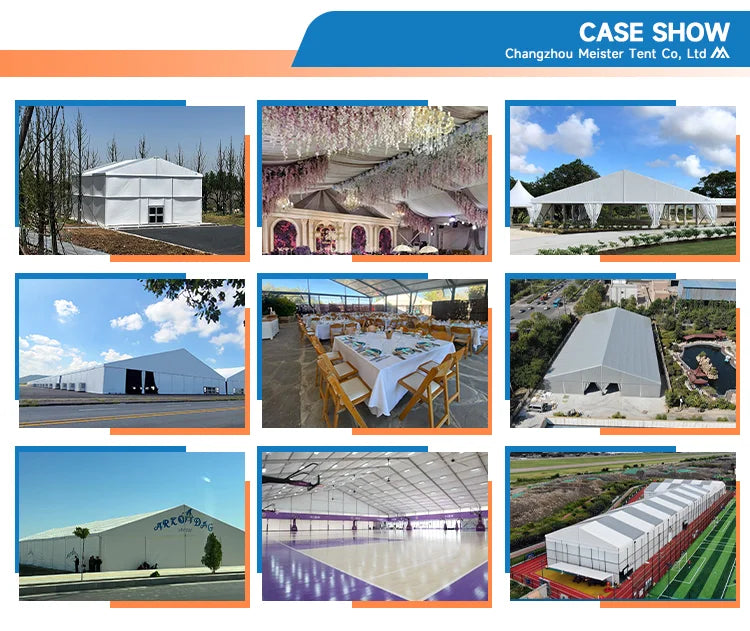 2026 New Popular Mobile Wedding Hall  for 500 People Outdoor Event Luxury Marquee Waterproof Fabric Tendas Para Eventos Em Geral
