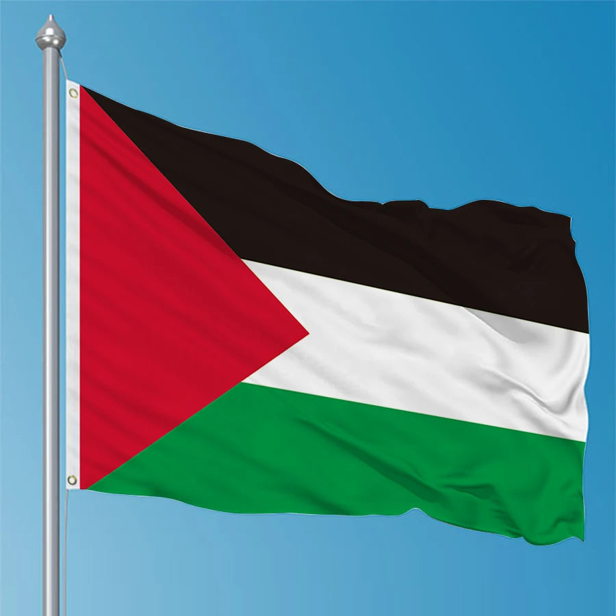90X150cm Palestine Flag PLE PS Palestine Flags Polyester Printed Decoration Banner Tapestry