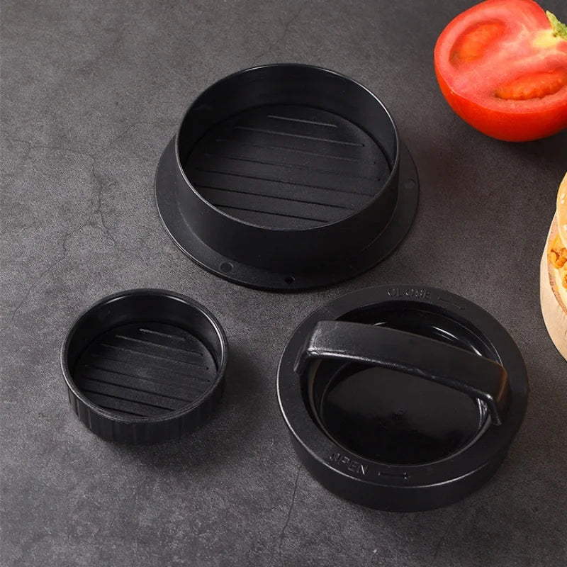 Round Hamburger Presses Burger Press Beef Grill Food-Grade Hamburger Helper Meat Press Cutlets Patty Maker Mold Kitchen Gadgets