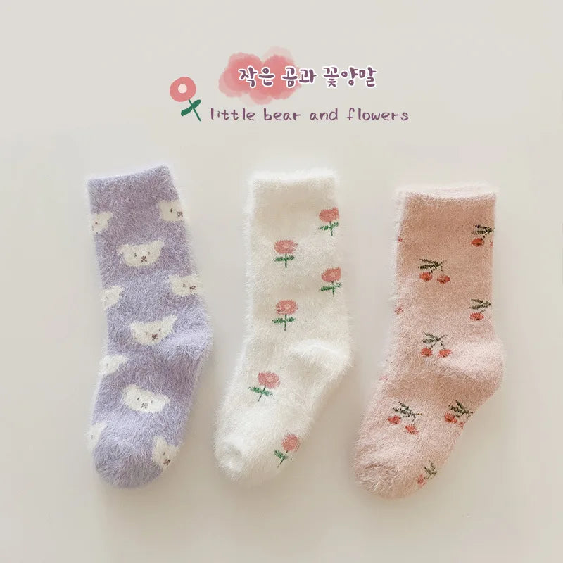 Clearance Sale 3 Pairs/Lot Spring Autumn Baby Children's Socks Multiple styles Girls Socks Boys Sports Socks