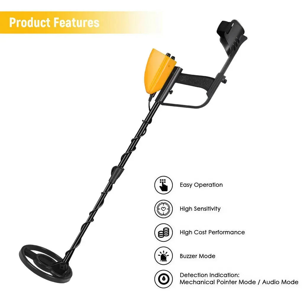 MD-5090 Metal Detector Detection Instrument Underground Metal Detector Metal Finder Gold Detector Hunter Treasure Gold Digger