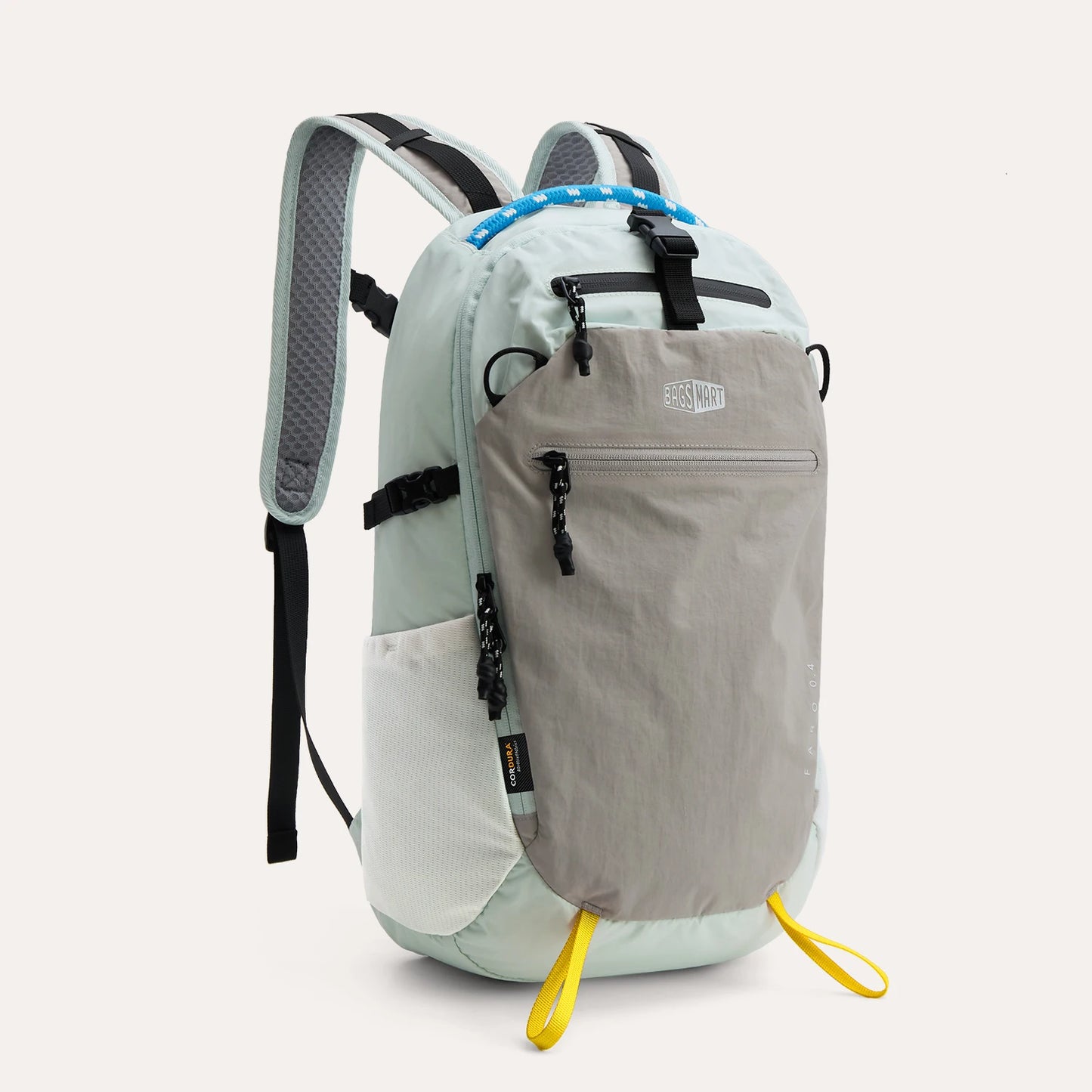 BAGSMART School Backpack for Women Nylon Waterproof School Bags Fits 14 Inch Laptop Lightweight Durable Travel Commute Hiking