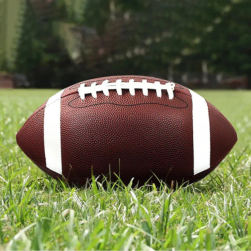 Standard Size 8.5inch American Football Soccer Rugby Association Football Footy Ball Sports Football For Men Women Children
