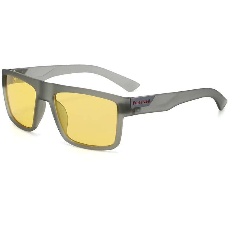 Luxury Polarized Sunglasses Fashion Square Male Sun Glasses Vintage Driving Fishing Eyeglasses Sport Shades UV