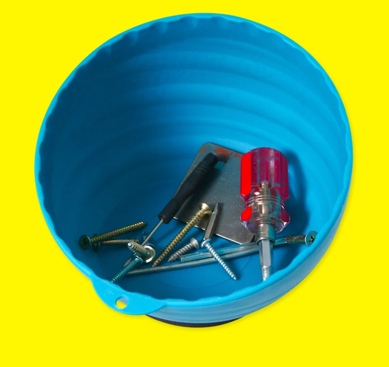Magnetic Nut Cup, Magnetic Bowls for Holding Nuts and Bolts, 15cm Cup Diameter Magnetic Parts Tray for Metal Work
