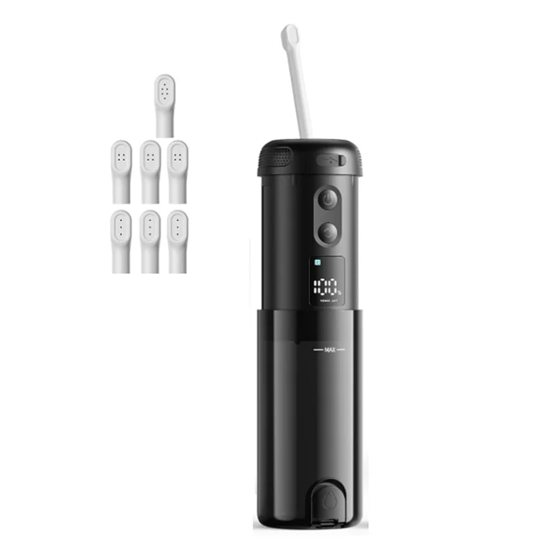 Bidet Portable Electric Bib-250Ml Water Tank, 2000Mah Rechargeable Battery, Includes 5 Spray Modes& 8 Replaceable Nozzles