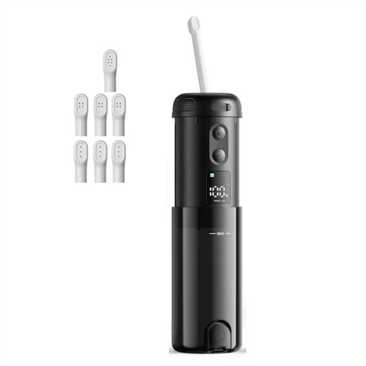 Bidet Portable Electric Bib-250Ml Water Tank, 2000Mah Rechargeable Battery, Includes 5 Spray Modes& 8 Replaceable Nozzles