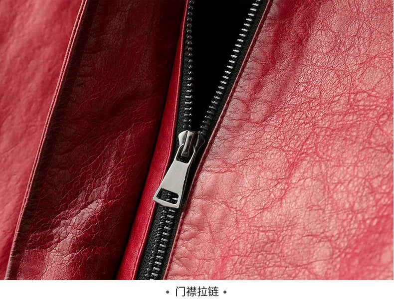 Tajiyane 100% Real Leather Jacket Women Autumn Winter Hooded Vintage Genuine Sheepskin Coat Mid-length Fashion Jaqueta Feminina