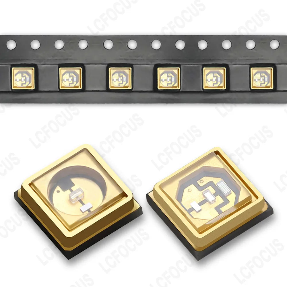 Deep UV LED Ultraviolet Lamps UVC 280nm UVB 300nm UVA 395nm Ultra Violet Chip Diodes 3535 SMD For Water Air Virus Sterilization