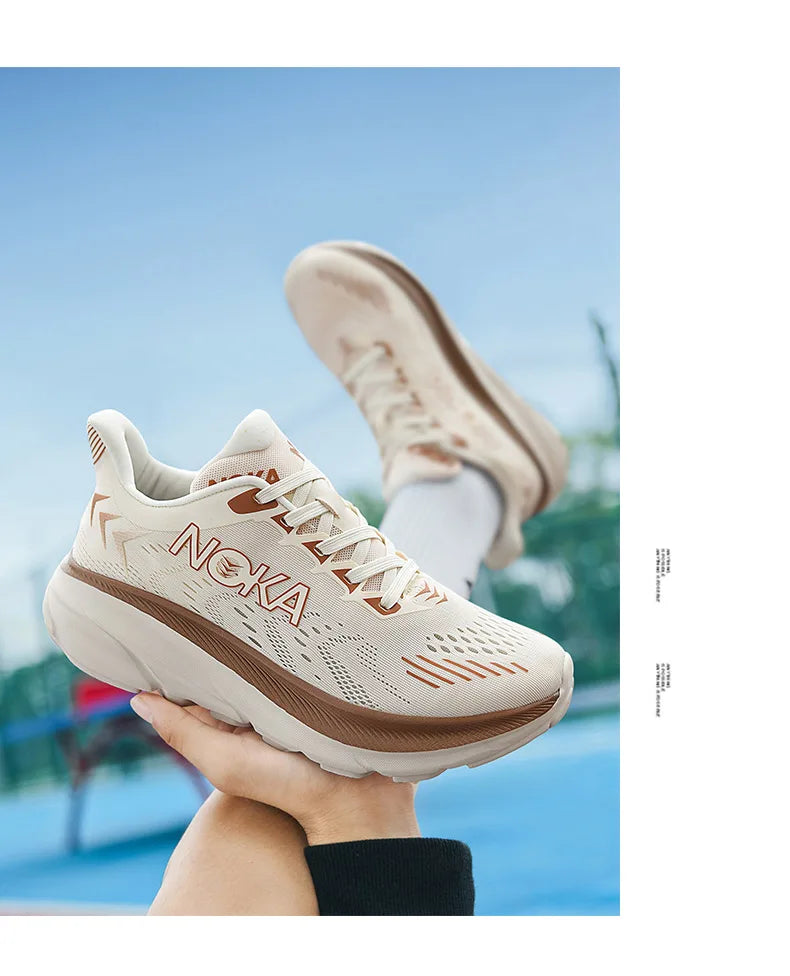 2025New Running Shoes Men Women Breathable Running Footwears Light Weight Walking Shoes Luxury Gym Sneakers Outdoor Sport Tennis
