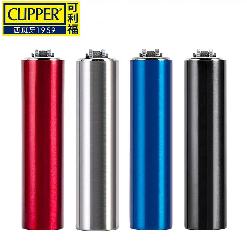 Metal Clipper Lighter Detachable Metal Lighter Environmentally Friendly Inflatable Lighter Grinding Wheel Ignition Tool Men Gift