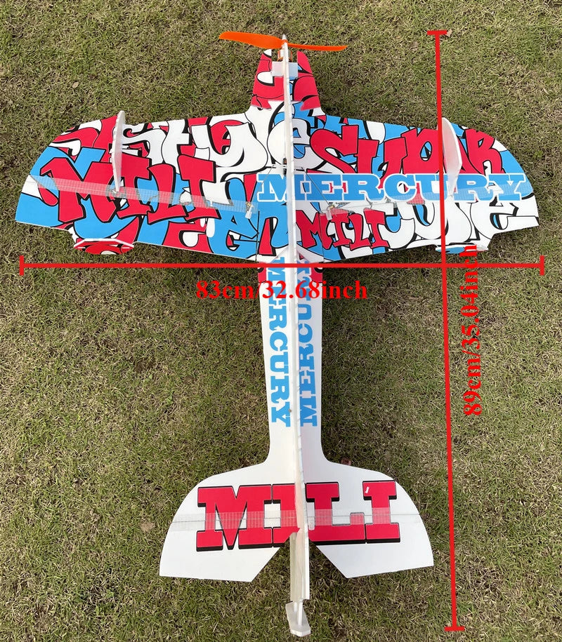 3D Mercury Fixed-wing Aerobatic Magic Board Plane Rc Airplane Take Your RC Flying To The Next Level KIT DIY Remote Control Plane