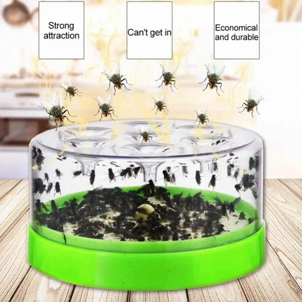 Light Fly Trap Home Pest Control Electric Bug Zapper UV Light Rotating Fly Catcher For Restaurant Kitchen Indoor Outdoor Safe