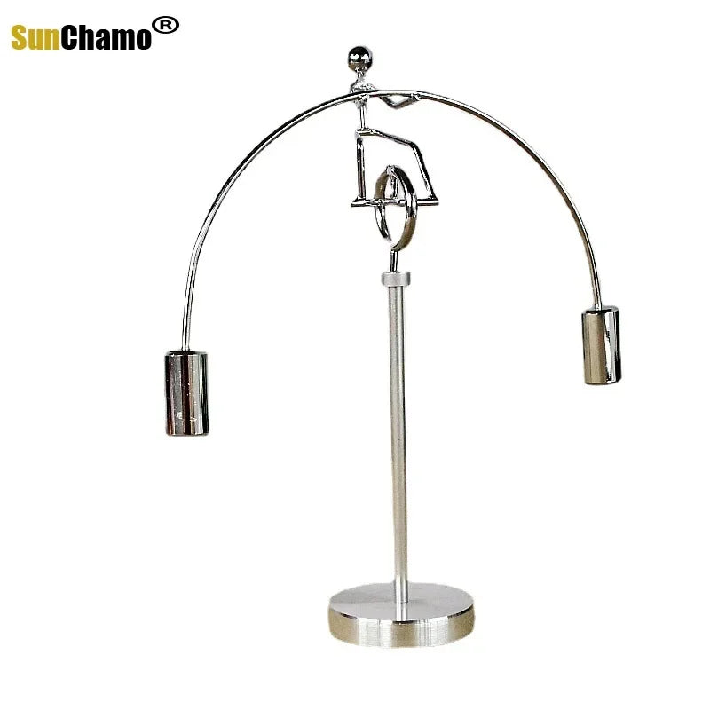 Rotation Perpetual Motion Swing Celestial Globe Newton Pendulum Model Kinetic Orbital Revolving Gadget Home Decor Craft Ornament