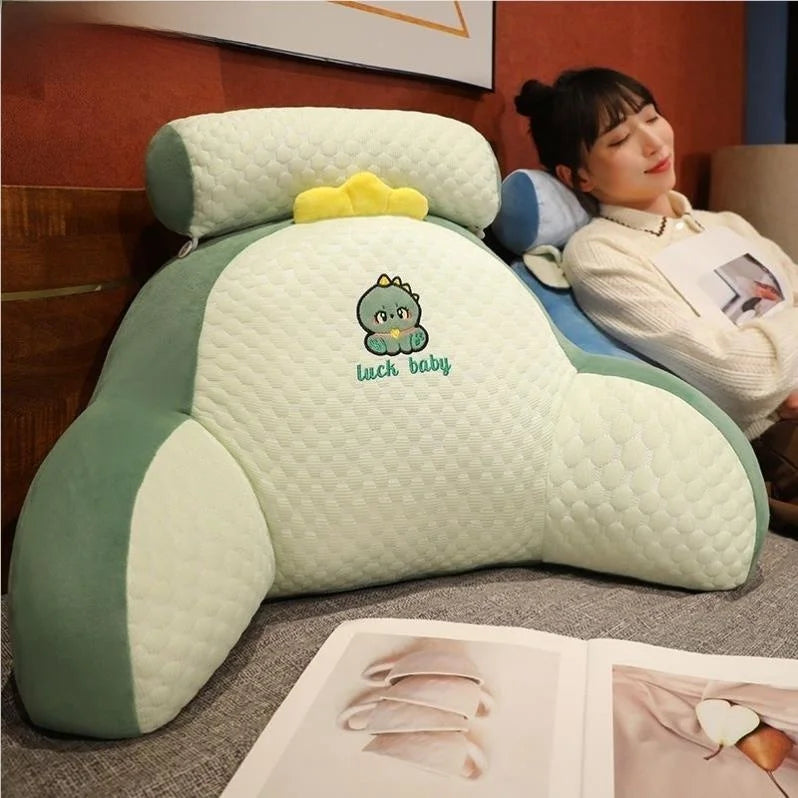 2024 New Detachable Waable Extra Large Semi-Barest Pillow Soft Covered Lazy Sofa Pregnancy Pillow Modern mat Sle...