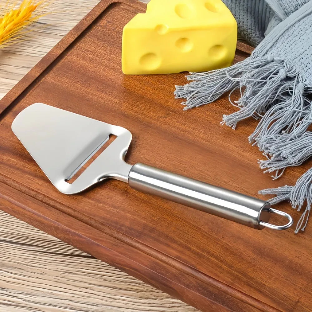 Cheese Slicer Stainless Steel Non Stick Cheese Grinder Multifunctional Handheld Cheese Slicer Baking Tool for Kitchen Cooking