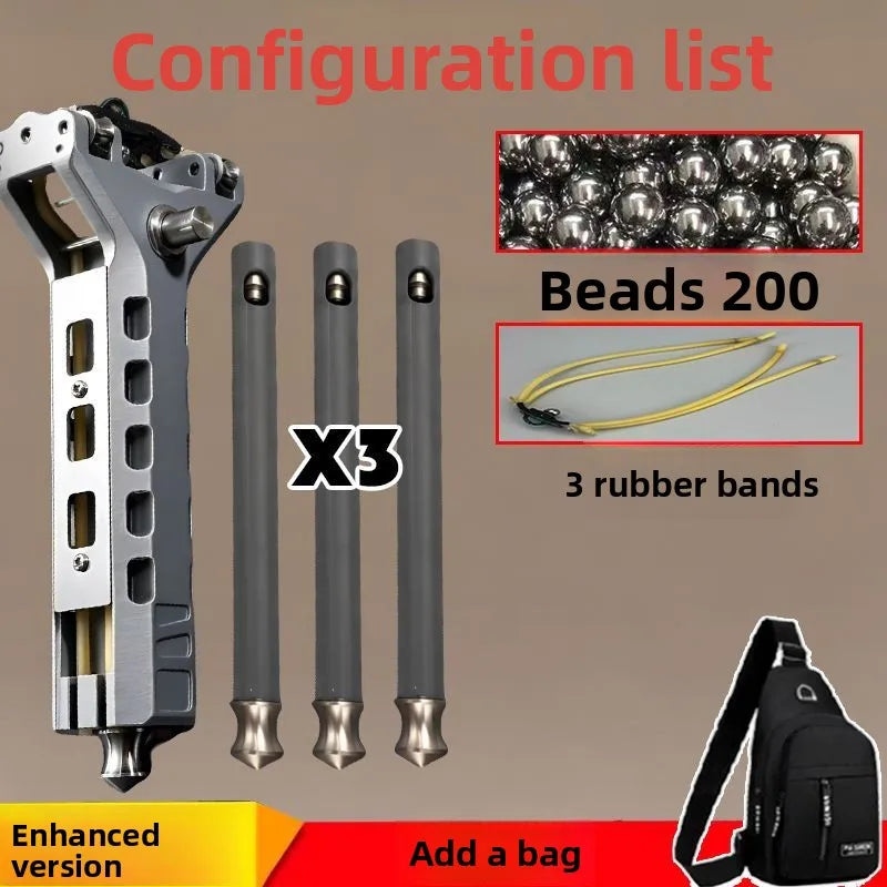 Automatic Slingshot Adult Outdoor Shooting Competition Specialized Slingshot Toy HALF METAL HALF PLASTIC 3D Print Sling Shot