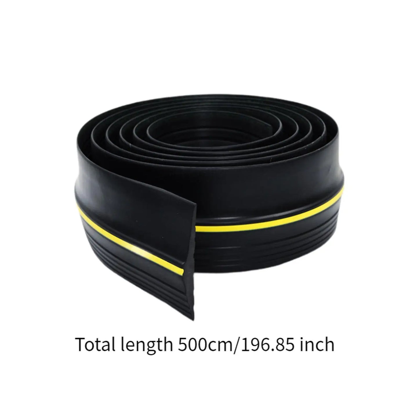 Garage Door Threshold Seal Strip Dustproof Portable Water Resistant Weatherproofing Multifunctional Easy Cut Replacement Strip