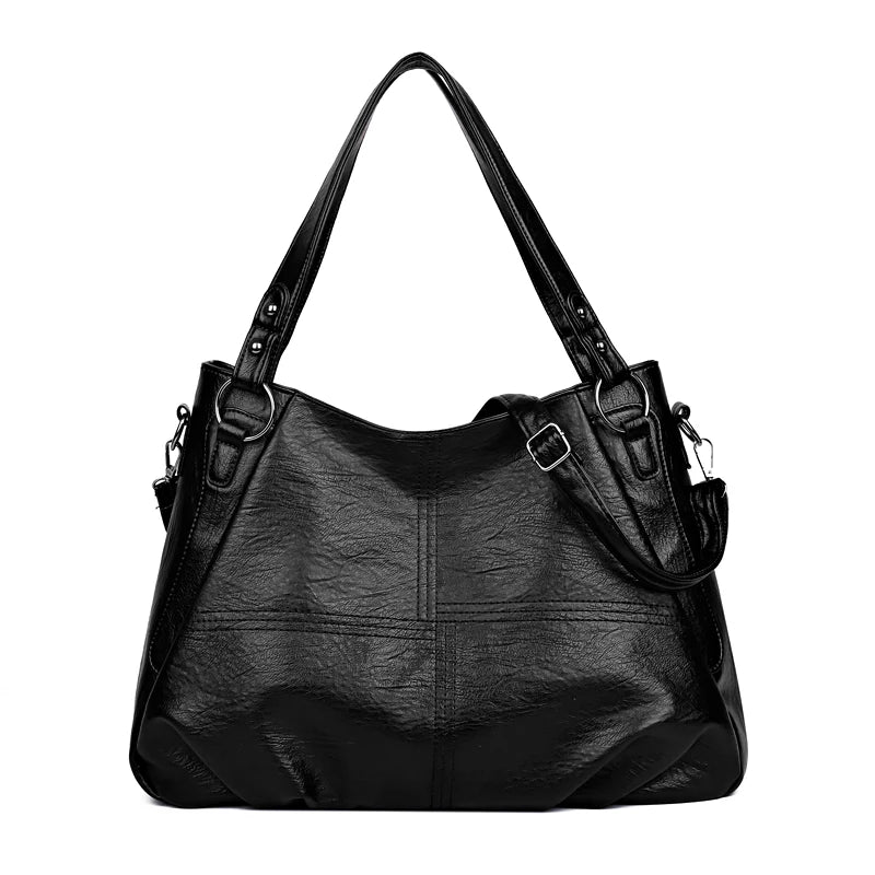 Fashionable Simple Handbag Famous Luxury Designer Women Tote Bag High Quality Soft Leather Large Capacity Women's Shoulder Bags