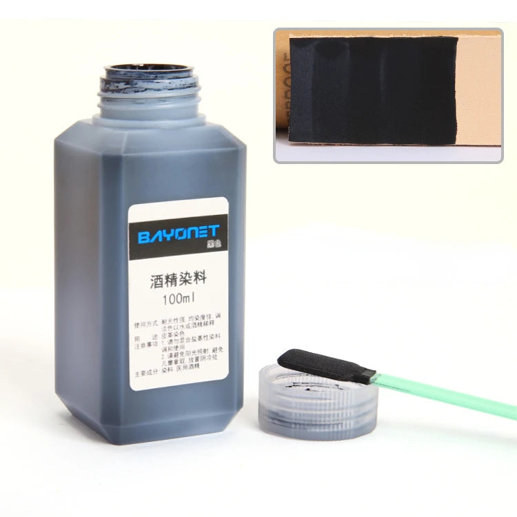 100ml 16 Color Leather Alcohol Dye Can Be Diluted Dyeing Paint DIY Leather Products Vegetable Tanning Repair Refurbished Dyeing