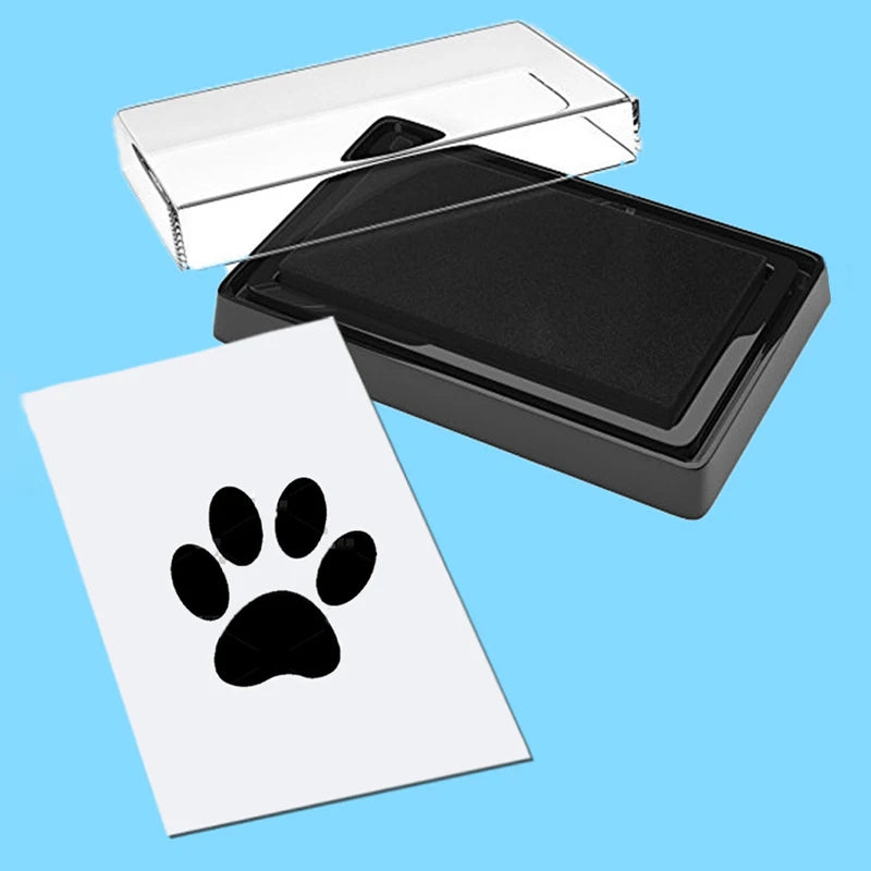 Pet Printing Station Pet Memory Unique Dog Cat Paw Prints Pad Newborn Baby Clean Recyclable Inkless Hand & Foot Print Ink Pad