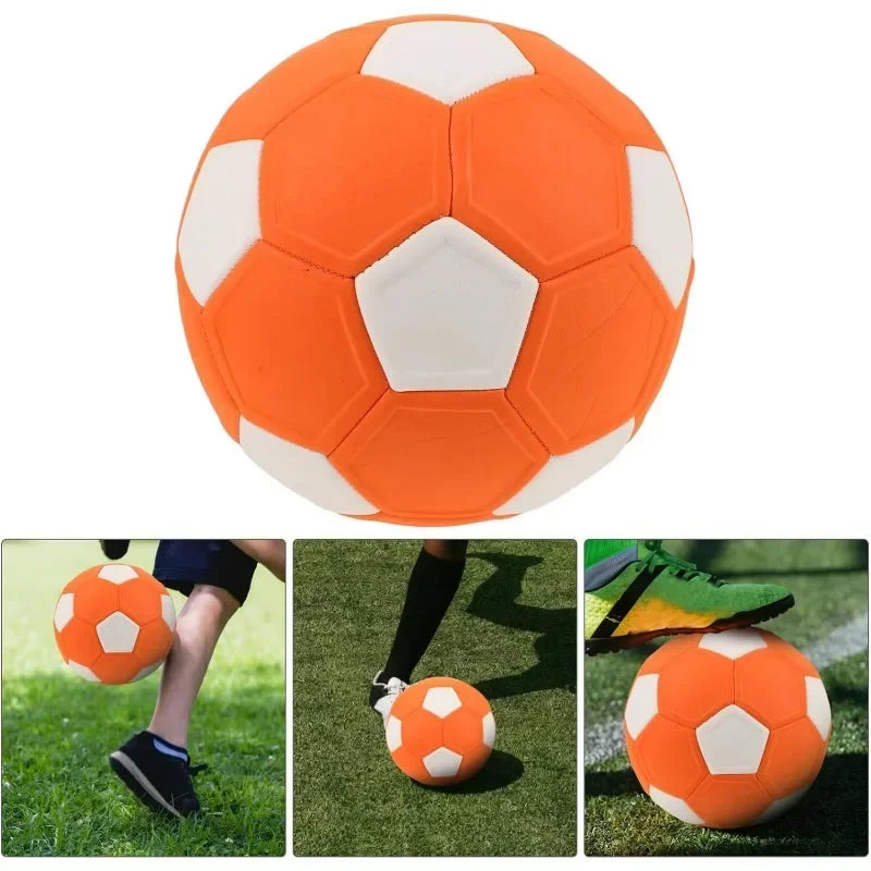 Size 3，4，5 Portable Football Toy Soccer Ball Sport Curve Ball Reusable Training Football Ball for Outdoor & Indoor Match