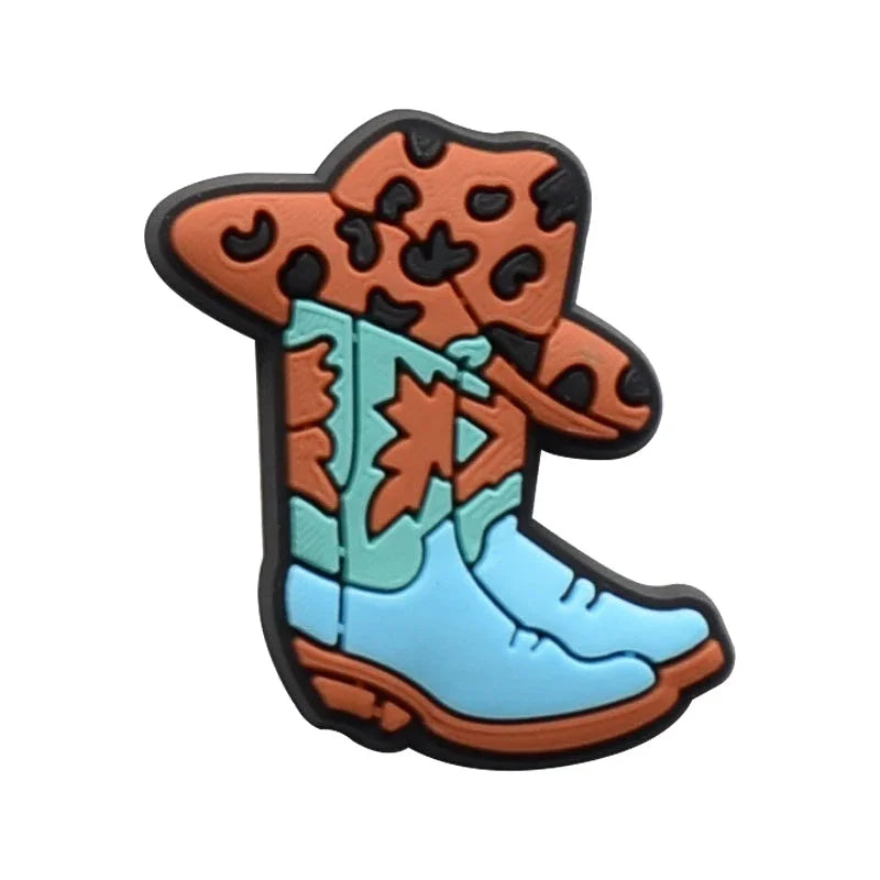 Horse Racing Shoe Charms for Crocs Sandals Women Clogs Pins Shoe Decorations Accessory Men Badges Girls Kids Shoes Accessories