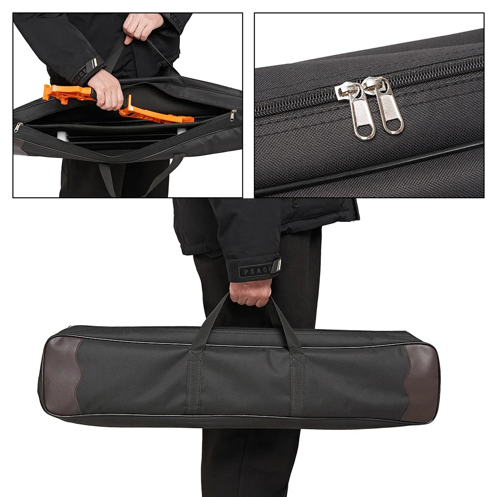 Archery Hunting Canvas Bow Bag Shoulder for Recurve Bow Holder Target Shooting Bow Carrying Case Knapsack Rucksack 82*20cm