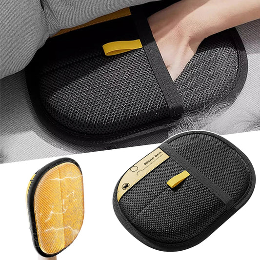 Pet Hair Remover Electrostatic Gloves Fur Catchers Quick Efficient Double Sided Electrostatic Protection Pet Hair Remover Mitten
