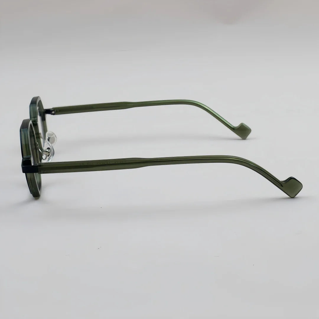 Round Acetate Optical Glasses Frame Men Ladies Spectacles Frames Customizable Prescription Eyeglass Frames