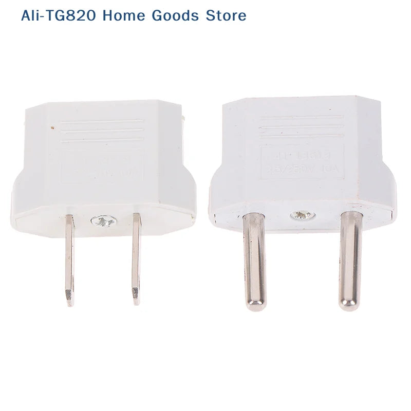 [TG820]4Pcs european usa eu to us plug us to eu plug travel charger adapter converter