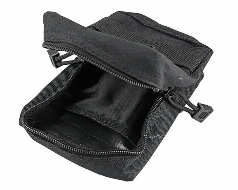 Tactical Molle EDC Pouch Compact Utility Pouch 600D Organizer Tools Bags with Thigh Rig Panel Multipurpose Tool Bag Wasit Bag