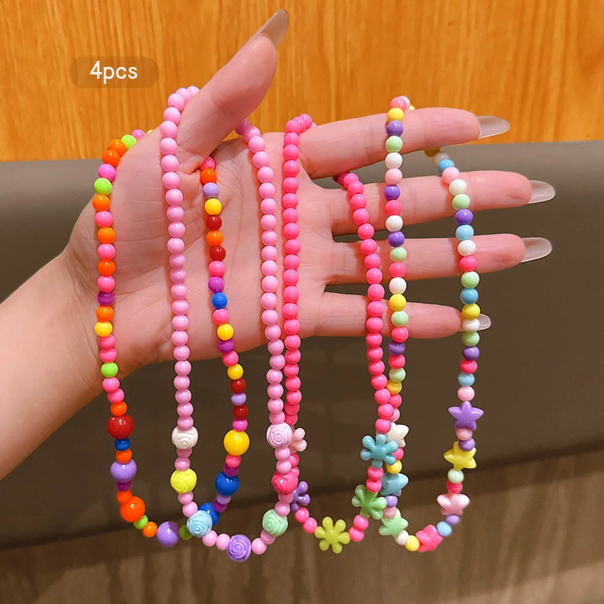 4 simple, versatile, sweet, cute, colorful and fashionable necklaces suitable for daily use