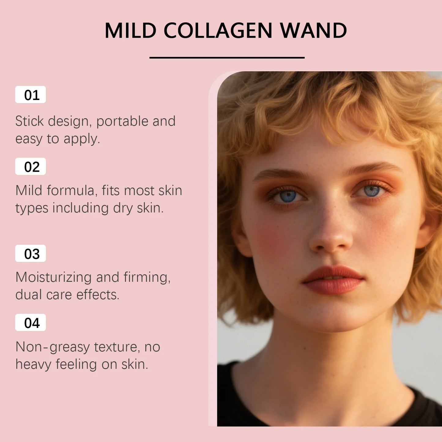 Collagen Skincare Stick Fade Fine Lines Firming Lifting Anti Wrinkle Restore Skin Elasticity Tightening Moisturizing Face Cream