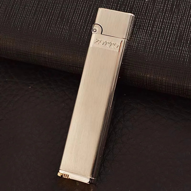 ZORRO High-end Kerosene Lighter Mini Metal Cigarette Lighter Windproof Lighter Portable Open Flame Lighter Gifts for Boyfriend