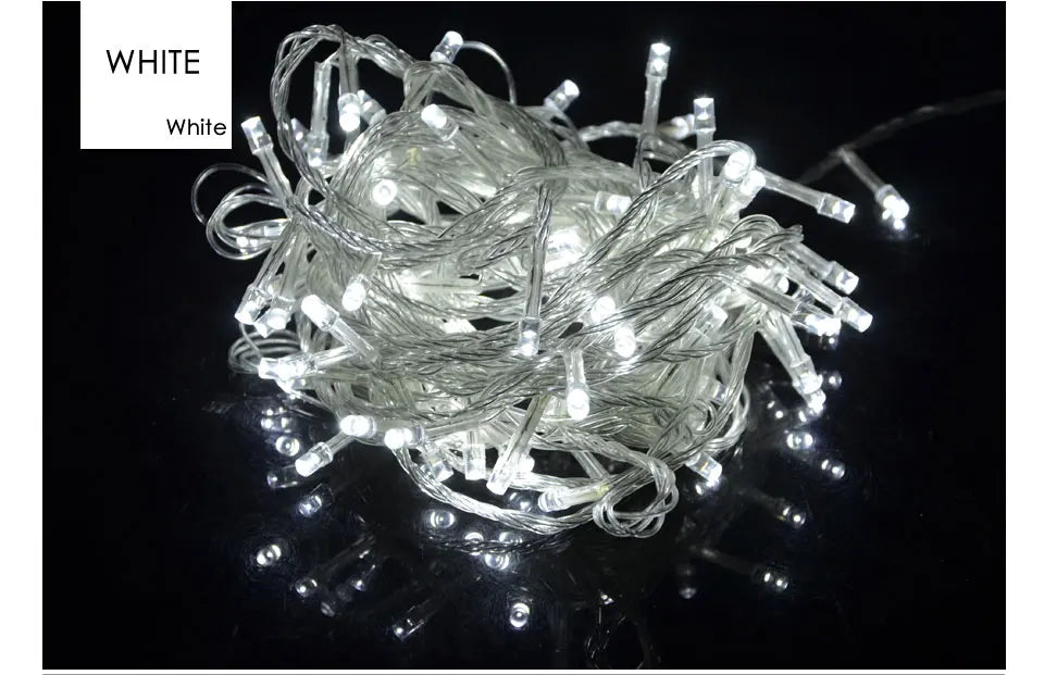 LED Strip 10M 100LEDs Christmas Lights Led Strip Lights Festoon Fairy Lights Garden Light Party Holiday Christmas Decoration