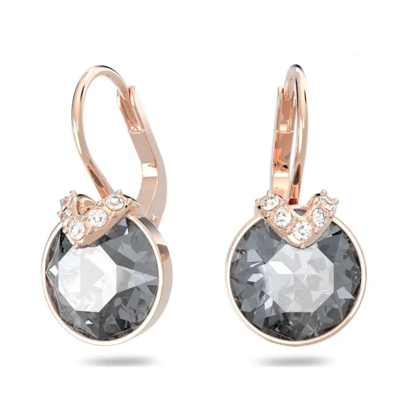 Necklace women's luxury light luxury versatile earrings niche design jewelry set