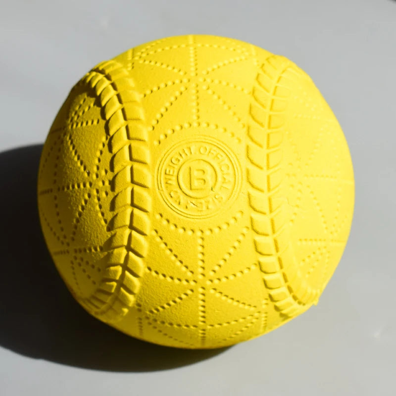 1 Piece Beginner Rubber Soft Safety Baseball Ball For Child Young Men Women Training Safe 3 Size To Choice