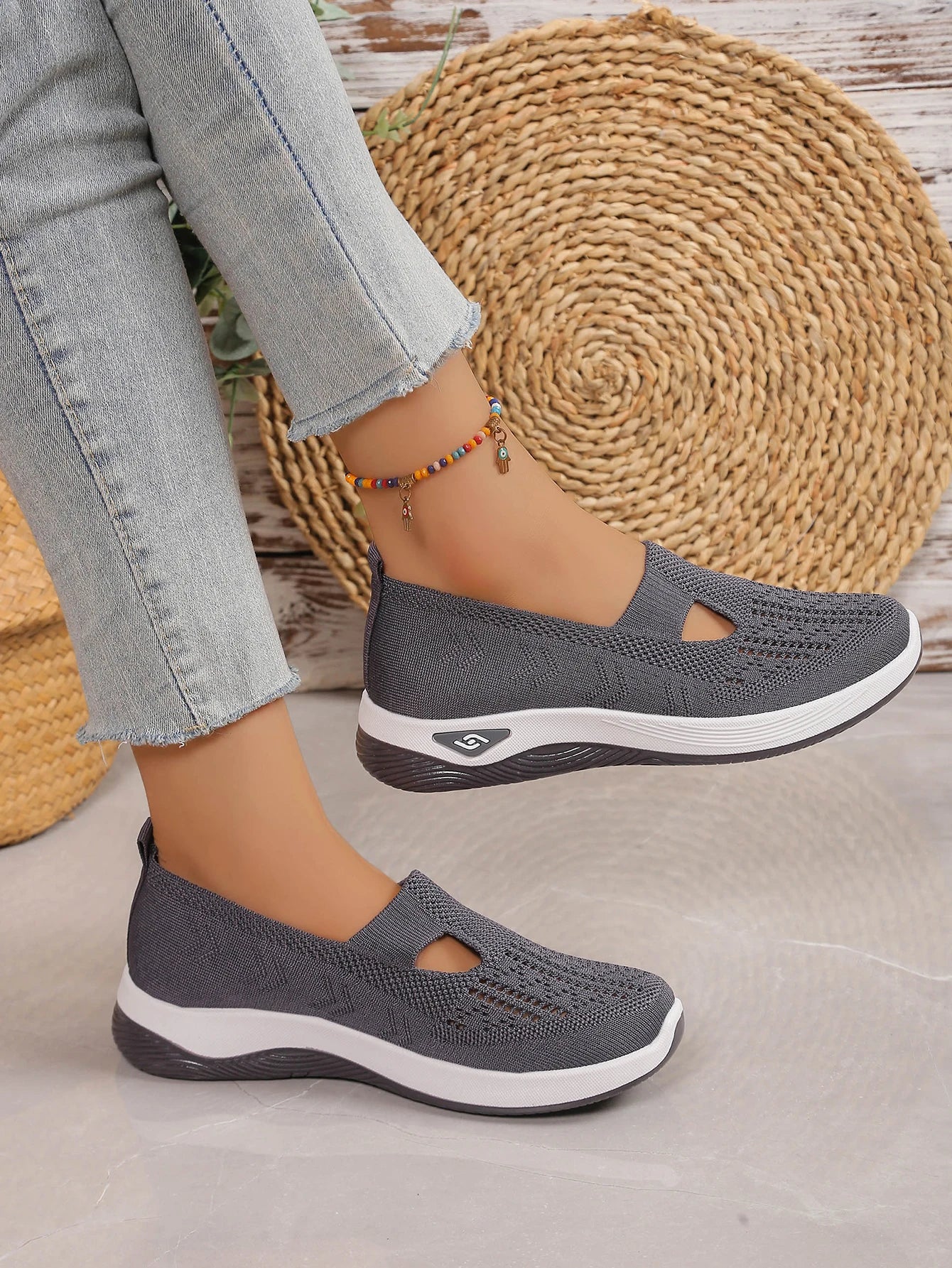 women's summer shoes - casual sneaker, simple, Lightweight, breathable, one-foot pedal women shoes sale shoes with free shipping