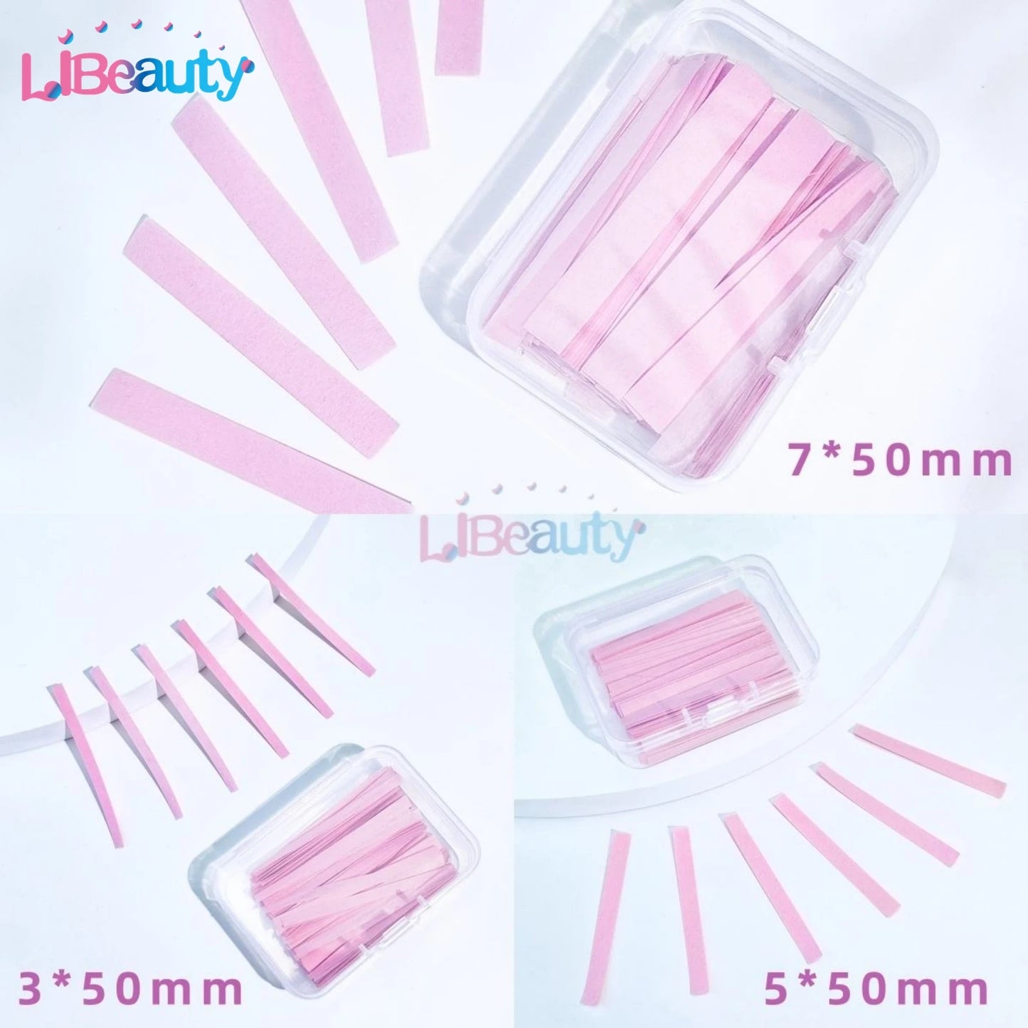 Libeauty 1000PCS Lash Lift Perm Papers-Upgrade For Plasatic Wrap Lifting Ribbon Easy-to-Use Papers Or Perfect Eyelash Perm Tool
