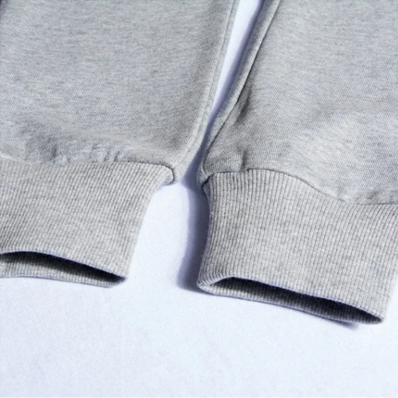 Men's Fashion Printed Long Pants for Autumn/Winter, Casual Sportswear Pants, Undergarment, Running and Fitness Training Pants