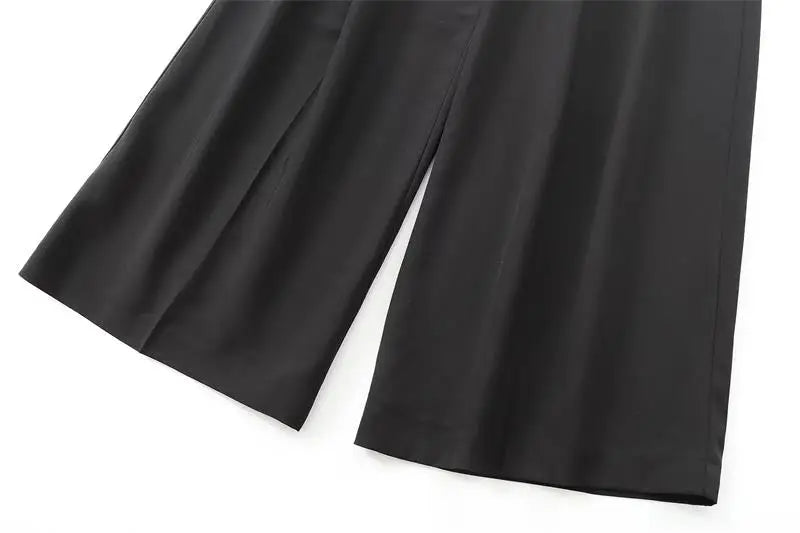 Pants Sets Summer Women's 2-piece 2025 New Fashion Elegant Women's Sets Street Chic Youth Leisure Commuter 2-piece Set