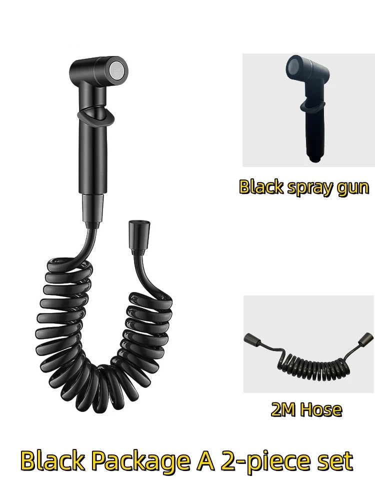 Bidet Spray Set Water Jet High Pressure Handheld Bidet Sprayer Toilet Cleaning Hygienic Shower for Bathroom Accessories