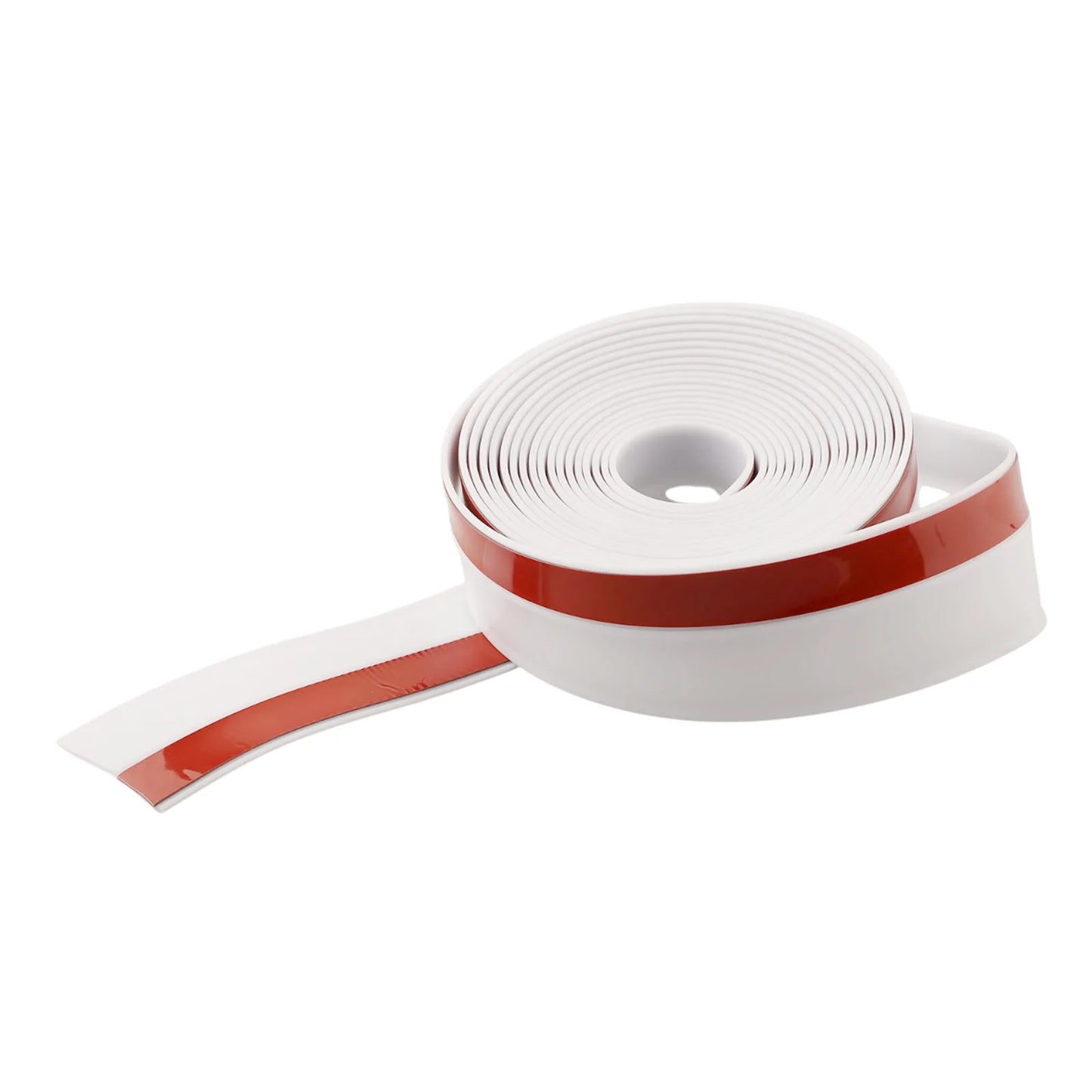 For Garage Doors Dust And Water Barrier 5M Door Frame Strip Garage Maintenance White Easy Installation Sealing Strip Appliance