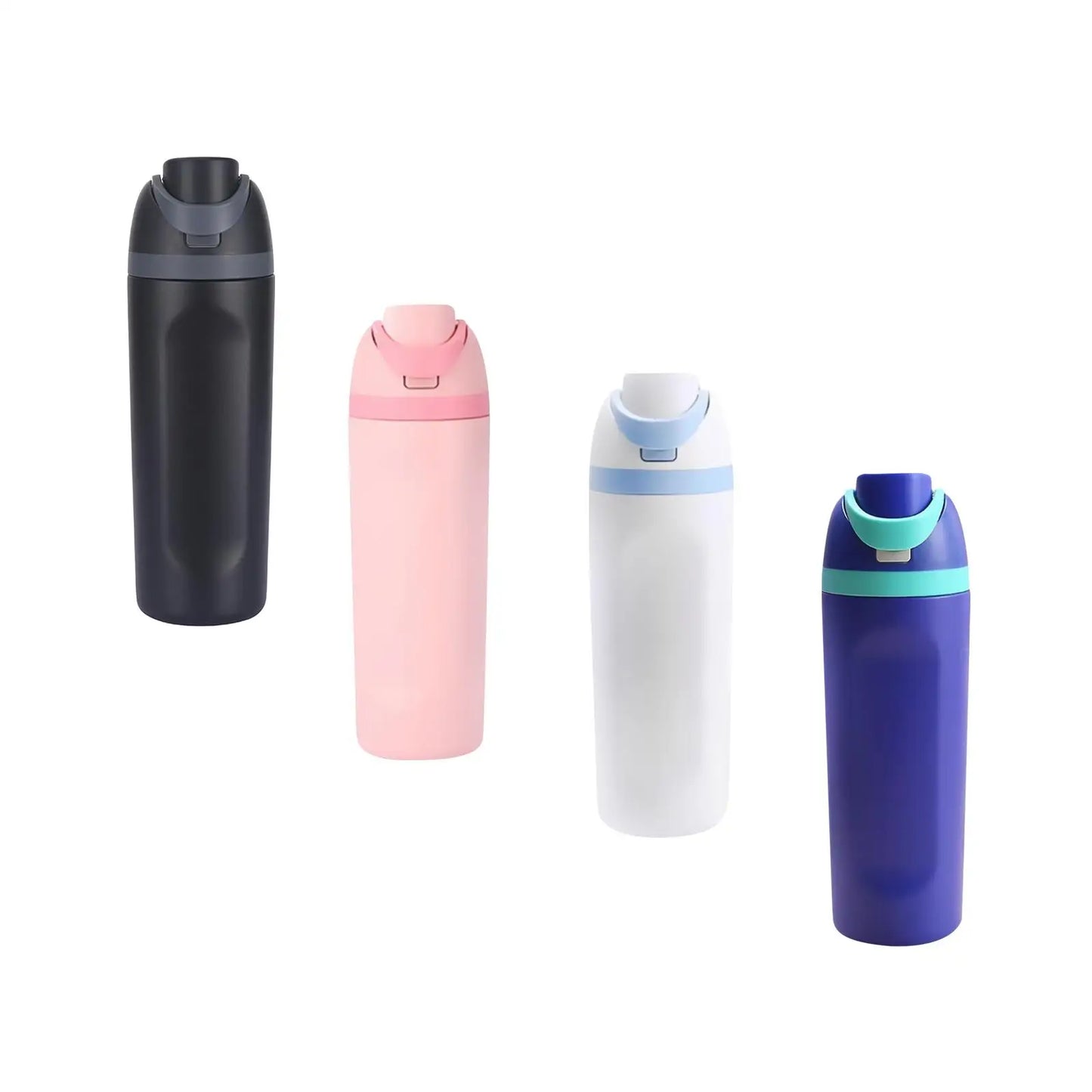 Insulated Water Bottle 600ml Accessories for Outdoor Office Sports